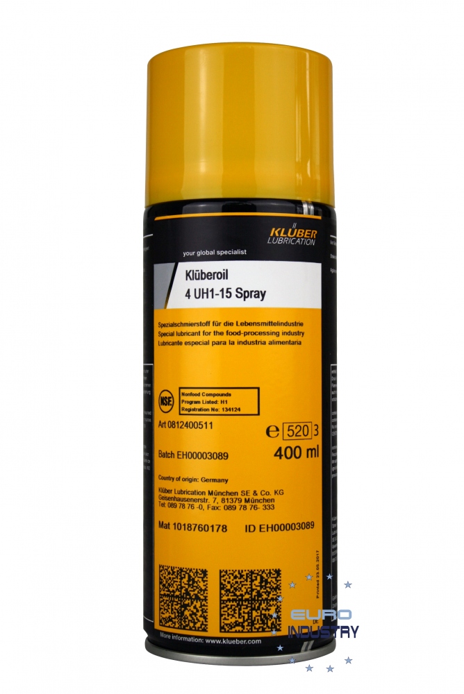 pics/Kluber/Copyright EIS/klueber-oil-4-uh1-15-special-lubricant-for-food-industry-400-ml-spray-can-front.jpg